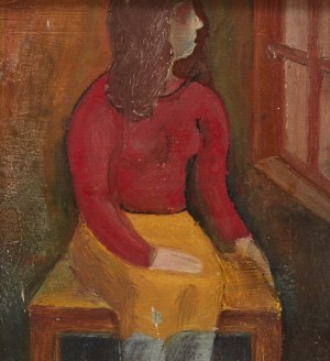Ryszard Stryjec (1932 Lipniszki k. Lidy-1997 Gdańsk), Kobieta przy oknie