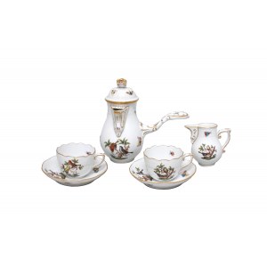Chocolate set, Herend, Hungary, 1992-1995
