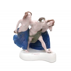Figural group, Rosenthal, 1915, designed by Albert Caasmann