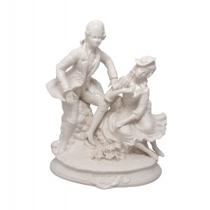 Figurengruppe, Capodimonte, Italien, 20. Jahrhundert.