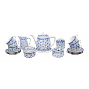 Teeservice, Krister Porzellan-Manufaktur, Walbrzych, l. 1898-1927