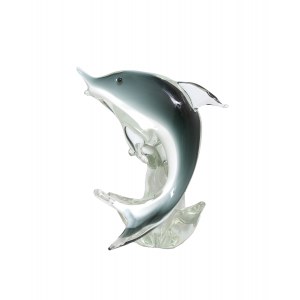 Dolphin figure, Murano, l. 1960s.