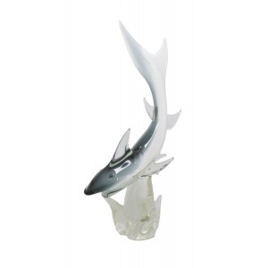 Shark figure, Murano, 1960s.