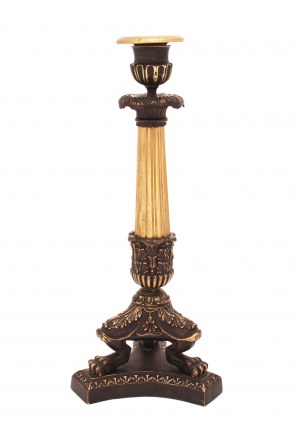 Empire style candle holder, 19th century.