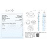 Natürlicher Diamant 0,19 ct I2 AIG Mailand