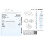 Diament naturalny 0.19 ct I2 AIG Milan