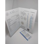 Diament naturalny 0.19 ct I2 AIG Milan