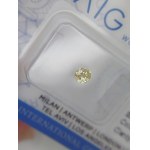 Natural diamond 0.15 ct I2 AIG Milan