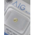 Natural diamond 0.15 ct I2 AIG Milan