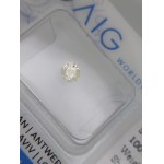 Natural diamond 0.15 ct I2 AIG Milan