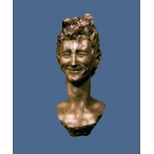 Alicja Żebrowska, Bronze-Skulptur - Faun