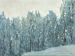 Olena Horhol, Covered with hoarfrost, 2018