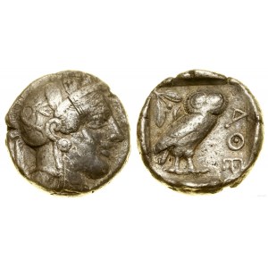 Grecja i posthellenistyczne, tetradrachma, 454-404 pne, Ateny