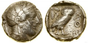 Greece and post-Hellenistic, tetradrachma, 454-404 BC, Athens