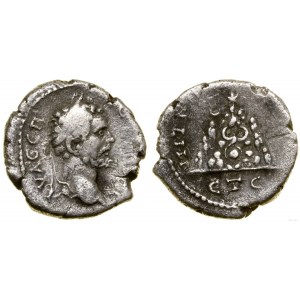 Rzym prowincjonalny, drachma, 197 (5 rok panowania), Cezarea Kapadocka