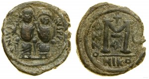 Bizancjum, follis, 570-571 (5 rok panowania), Nikomedia