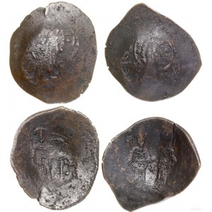zestaw monet, zestaw: 2 x bilonowe aspron trachy