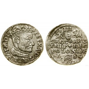 Polsko, trojak, 1584, Olkusz