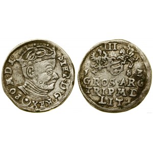 Poľsko, trojak, 1583, Vilnius