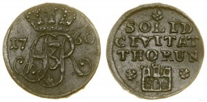 Polska, szeląg, 1760, Toruń