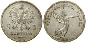 Polska, 5 złotych, 1928, Warszawa