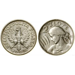 Poland, 2 zloty, 1925, London