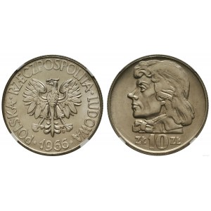 Poland, 10 zloty, 1966, Warsaw