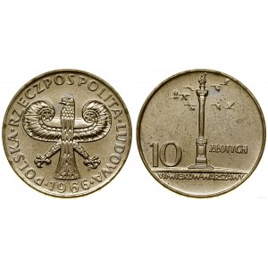 Polsko, 10 zlotých, 1966, Varšava