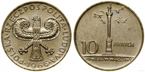 Polska, 10 zlotych, 1966, Warszawa