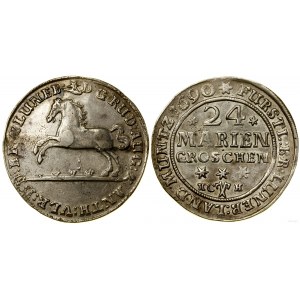 Niemcy, 24 mariengroszy, 1690 HC-H, Braunschweig