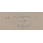 Oksana Kostrychenko `Malanij (nar. 1980, Turzysk), Rybářská hra, 2023