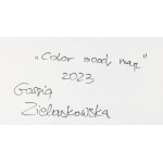 Gossia Zielaskowska (nar. 1983, Poznaň), Mapa barevné nálady, 2023