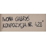 Iwona Gabryś (nar. 1988, Puławy), Kompozícia č. 428, 2023