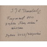 Stanislaw Tomalak, Fragment 800 aus dem Zyklus Jahreszeiten, Polyptychon, 2023
