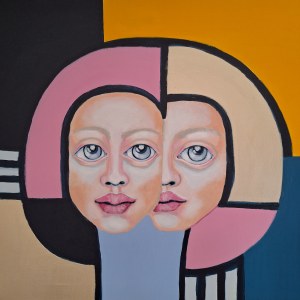 Isabella RO (pseud. b. 1976), Twins, 2023