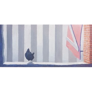 Jan BEMBENISTA (b. 1962), Chicken - on the catwalk, 2022