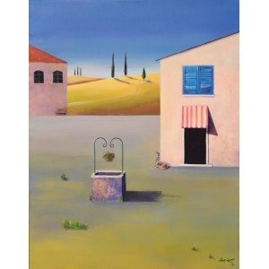 Luiza LOS-PŁAWSZEWSKA (née en 1963), Siesta, de la série :  Toscane , 2023.