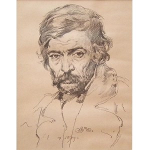 Jan Matejko(1838-1893),Porträt von Marian Gorzkowski,1879