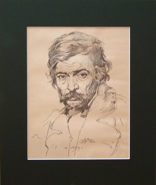 Jan Matejko(1838-1893),Portret Mariana Gorzkowskiego,1879
