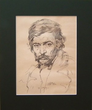 Jan Matejko(1838-1893),Portret Mariana Gorzkowskiego,1879