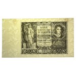 GG, Czarnodruk banknotu 50 złotych 1940 (215)
