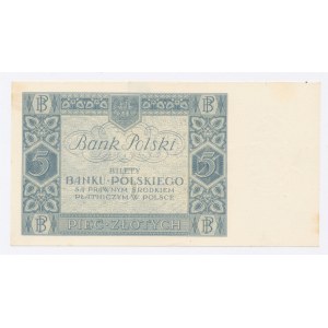 II RP, 5 złotych 1930 DA (601)