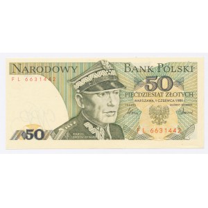 PRL, 50 złotych 1986 FL (620)