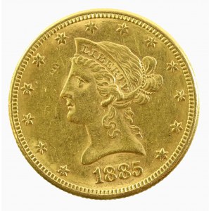 USA, 10 dolarów 1885 Filadelfia (808)