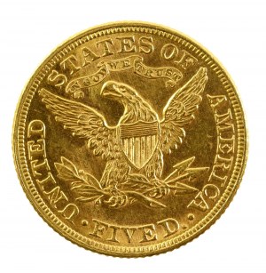 USA, $5 1895, Philadelphia (810)