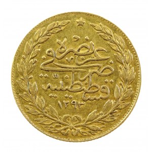 Turcja, Imperium Osmańskie, Abdul Hamid 1876-1908, 100 Kurus (814)