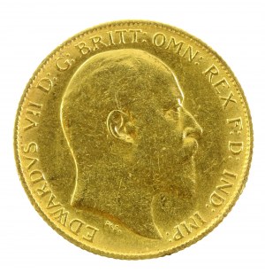 Great Britain, Edward VII, 1/2 sovereign 1905 (818)