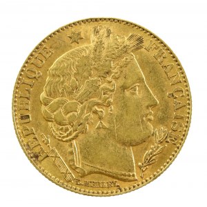 Francja, 10 franków 1895 (820)