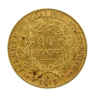 Francja, 10 franków 1895 (820)
