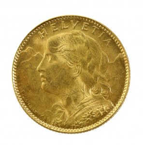 Schweiz, 10 Franken 1922, Bern (821)